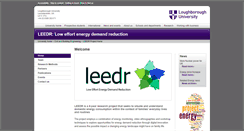Desktop Screenshot of leedr-project.co.uk